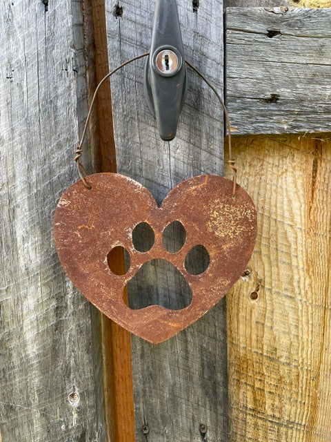 Heart with Cat Paw