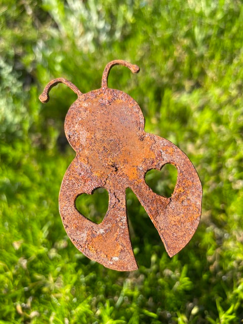 Love Bug Garden or Flower Pot Stake