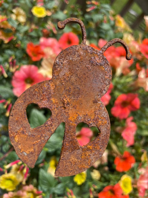 Love Bug Garden or Flower Pot Stake