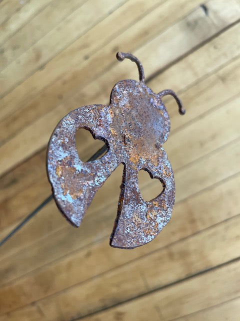 Love Bug Garden or Flower Pot Stake