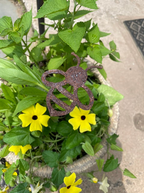 Bumble Bee Garden or Flower Pot Stake