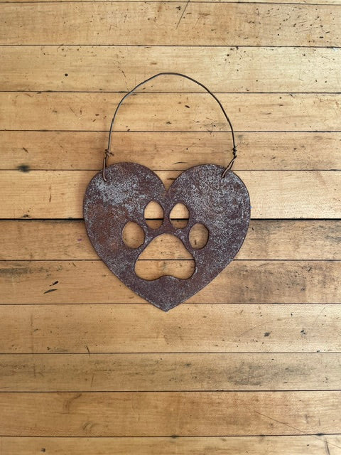 Heart with Cat Paw
