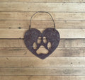 Heart with Dog Paw